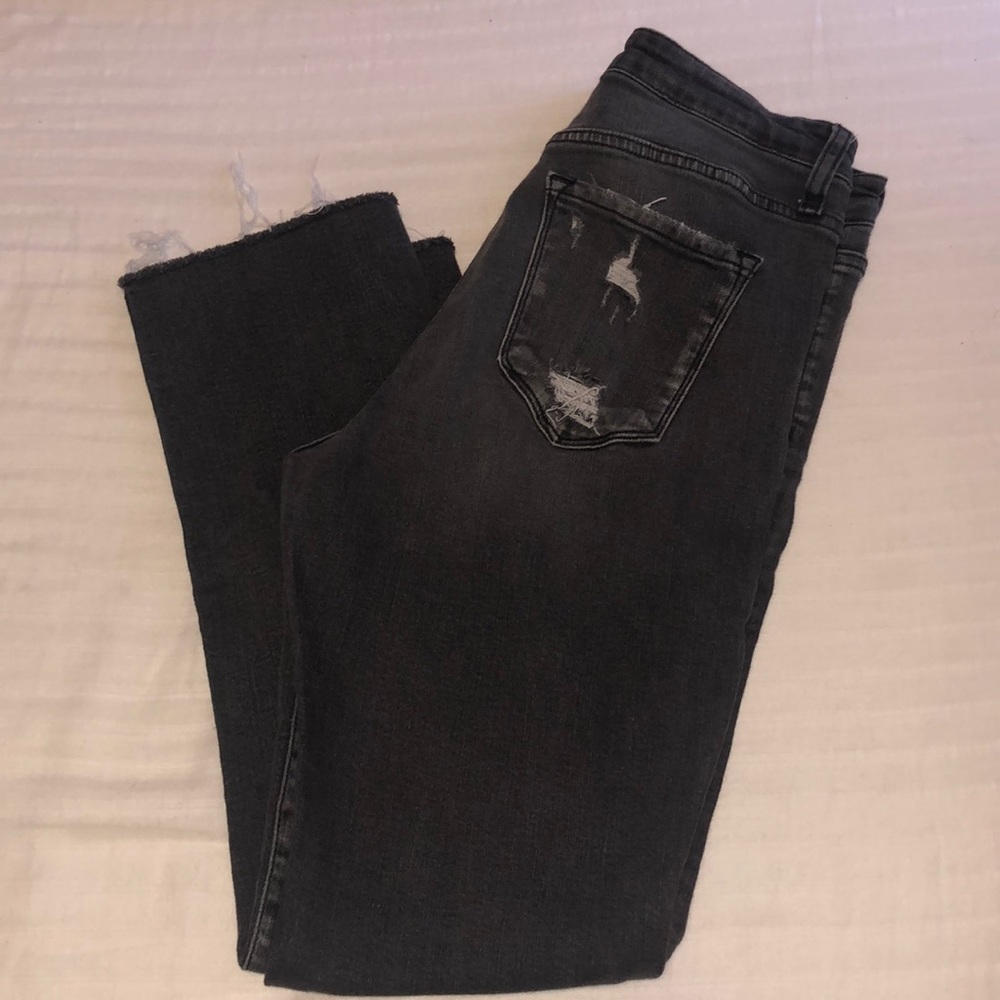 Flying Monkey Skinny Raw Hem Jeans